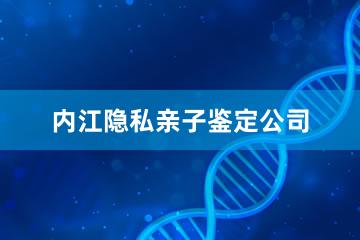 内江隐私亲子鉴定公司