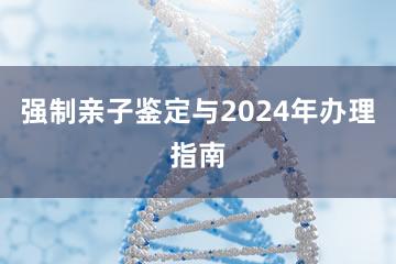 强制亲子鉴定与2024年办理指南